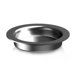RFA Abgießschale aus Platin/Gold 95/5, Durchmesser 32 mm, erhöhte Bodendicke