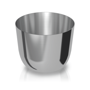Crucible made of Platinum, wide form, 75 ml