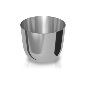 Crucible made of Platinum, wide form, 40 ml