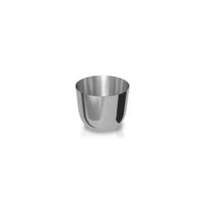 Tiegel aus Platin, weite Form, 5 ml