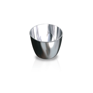 Crucible made of Platinum, wide form, 30 ml, reinforced rim