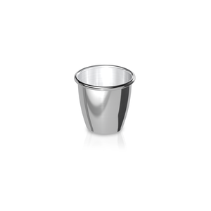 Tiegel aus Platin, hohe Form, 15 ml, verstärkter Rand